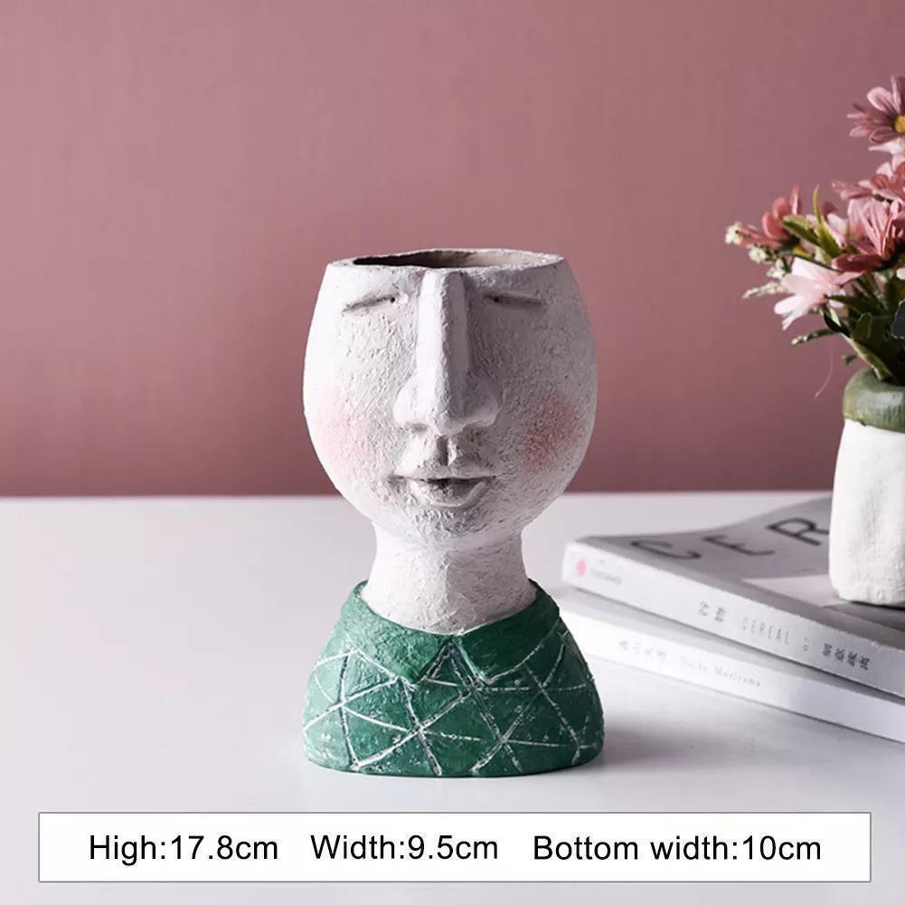 Persona Caricature Sculpture Pot